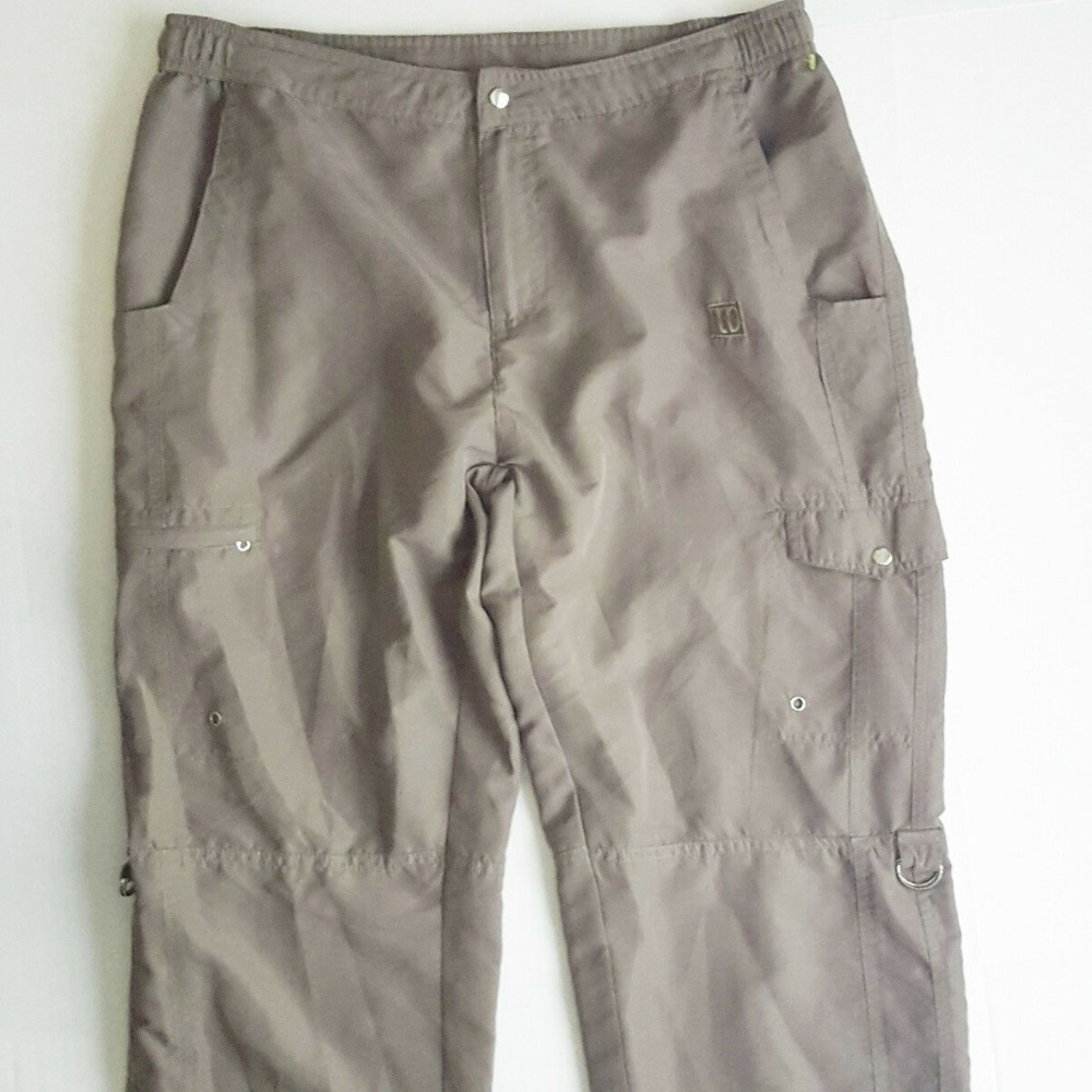 SOLD! Wilson Women Cargo Capri Sporty Green Pant L